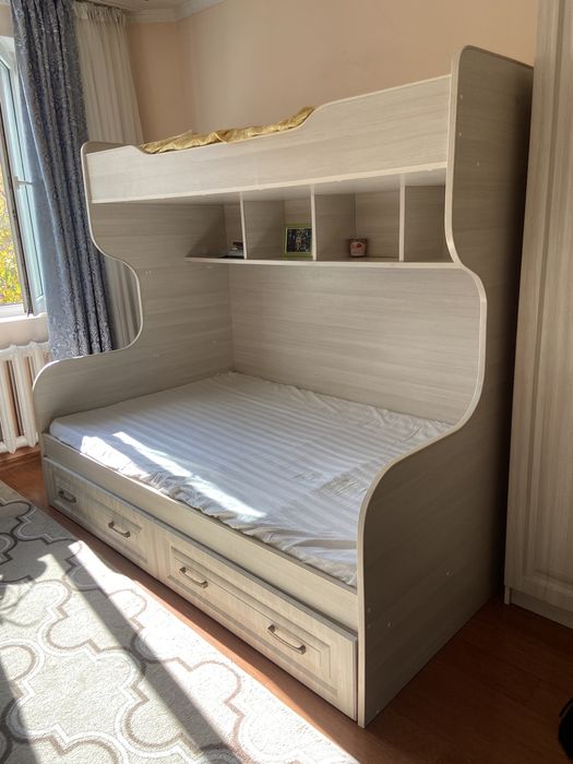Двухъярусная кровать МДФ