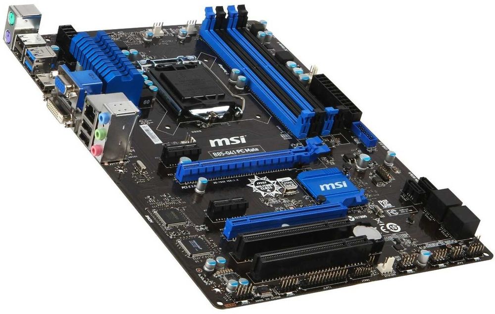 Дъно Дънна платка MSI B85-G41 PC Mate 1150 DDR3 до 32GB RAM