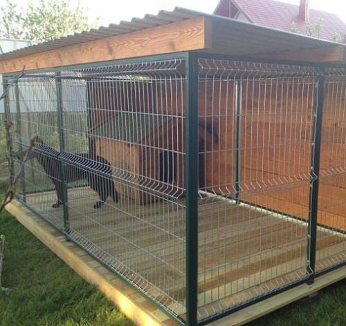Будка для собаки, вольеры