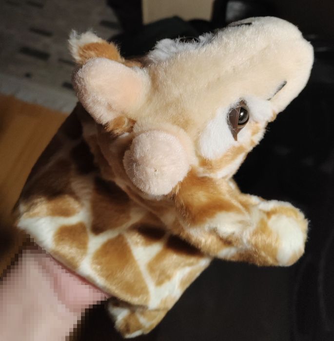 Жираф кукла перчатка