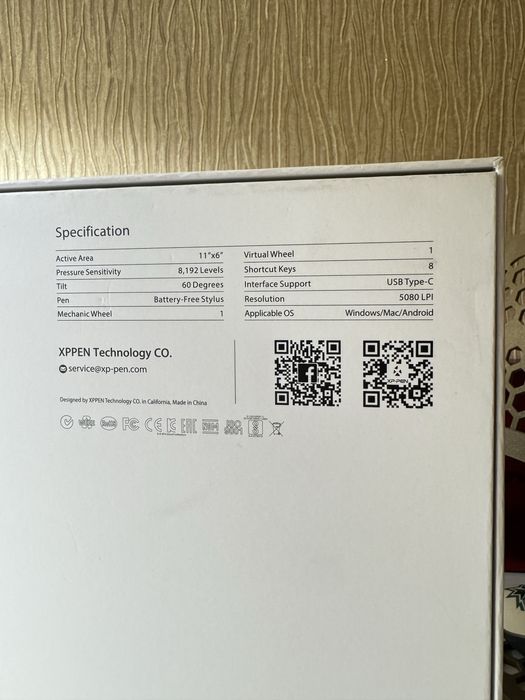Графический планшет XP-Pen Deco Pro Medium