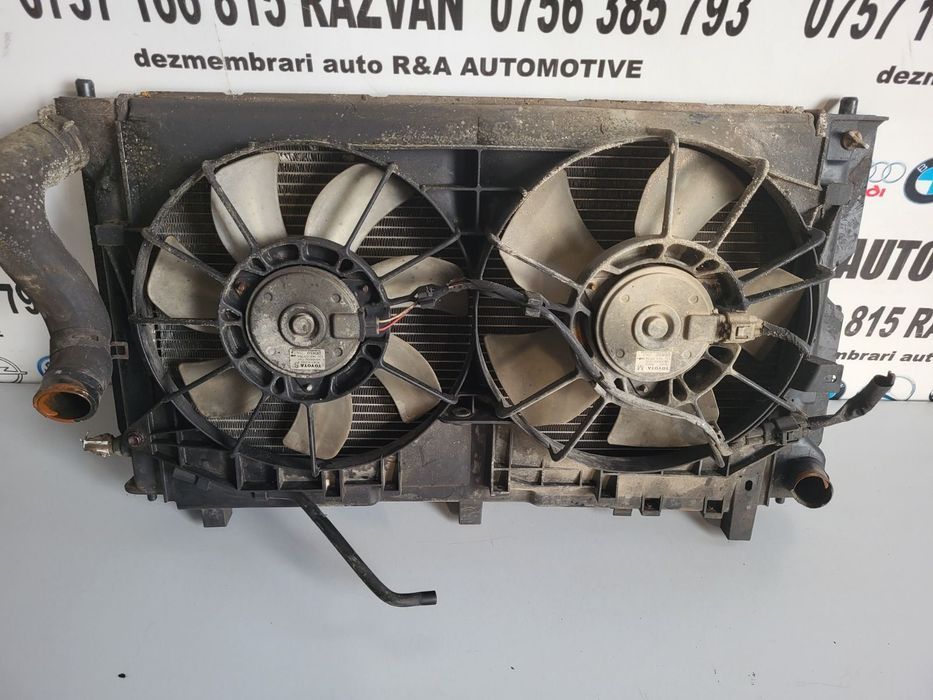 Grup Ansamblu Radiatoare Radiator Apa Clima Termocuple Toyota Avensis T25 An 2003-2004-2005-2006-20