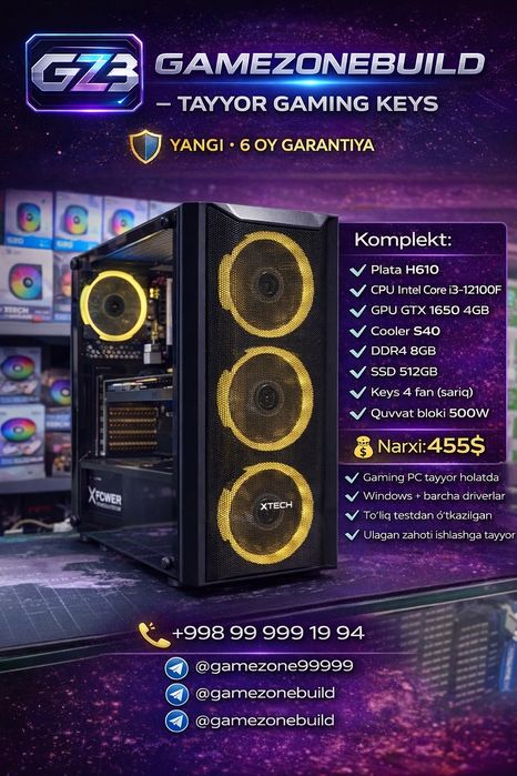 Yangi Tayyor kompyuter keyslar | Kompyuter | Kompyuter keyslari