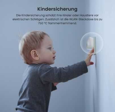 Смарт контакт Tenda Beli Smart Wi-Fi, с програмиране