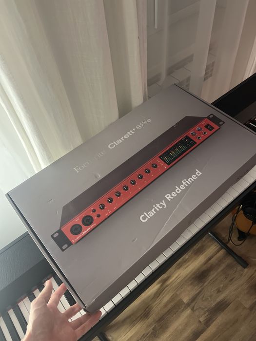 Звуковая карта Focusrite Clarett+ 8Pre