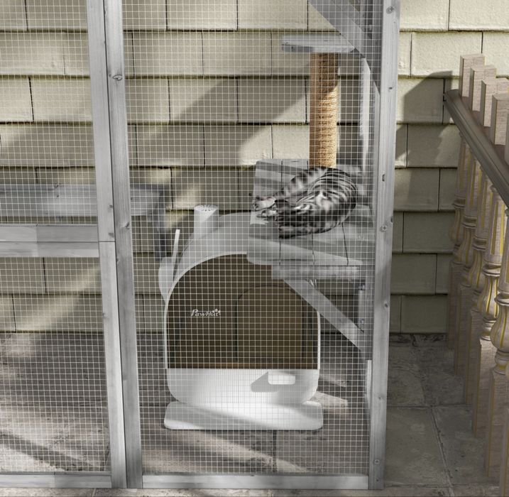 Котешка тоалетна PawHut