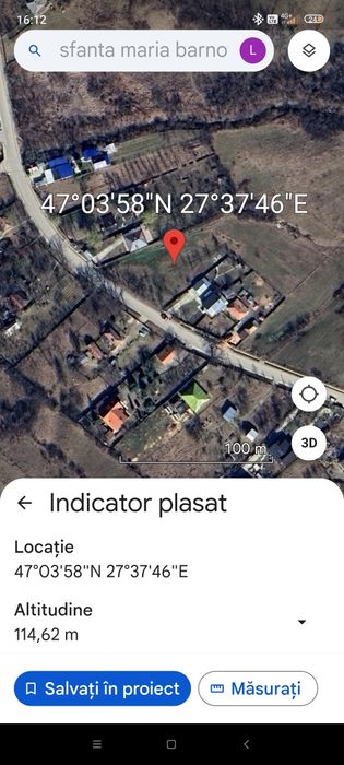 Teren Barnova intravilan