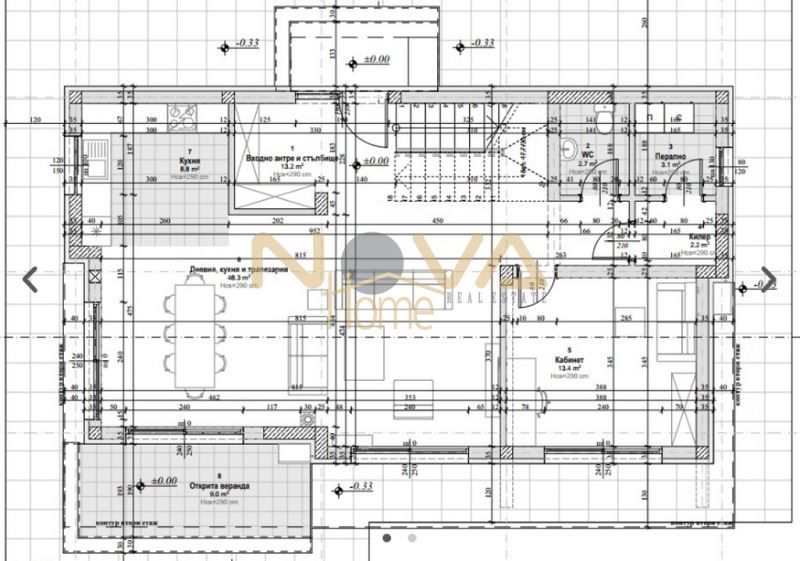 Къща в Варна, област-с.Звездица площ 215 цена 236900