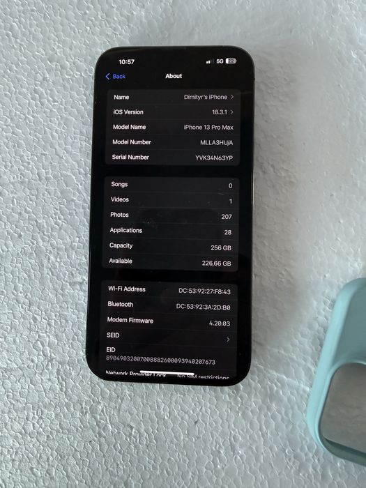 Iphone 13 pro max 256 gb