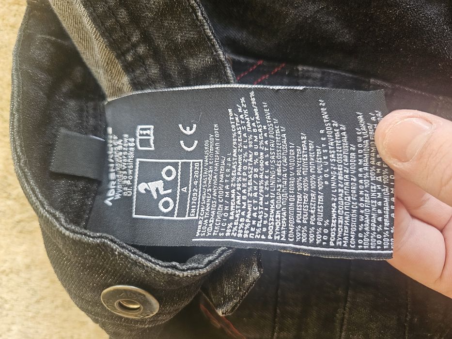 Blugi motocicletă Adrenaline Rock PPE