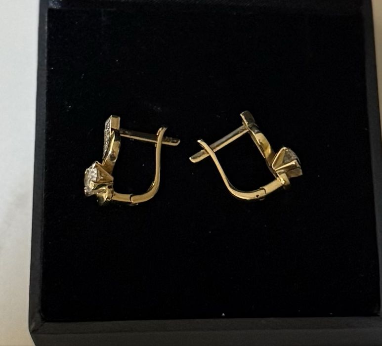 Золотые серьги 585 проба