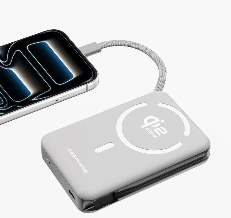 KUPPA Power Bank 10000mAh Qi2.2 MagSafe 25W PD 35W Type-C