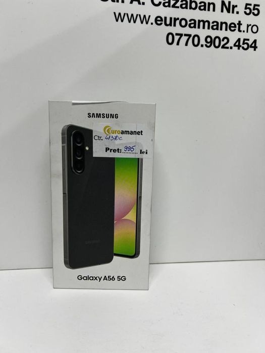 Telefon mobil Samsung Galaxy A56, Dual SIM, 8GB RAM, 128GB -I-