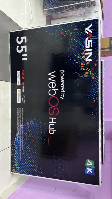 Телевизор YASIN 55UD81 55” 4K UHD WebOS TV