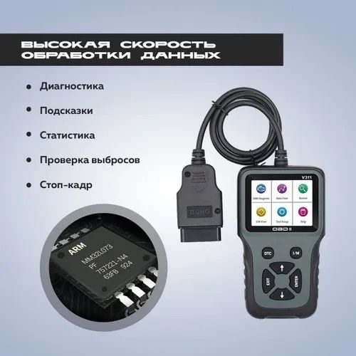 Мультимарочный автосканер OBD2! Доставка!