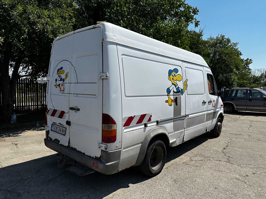 2000 Mercedes Sprinter Отпушване на канали