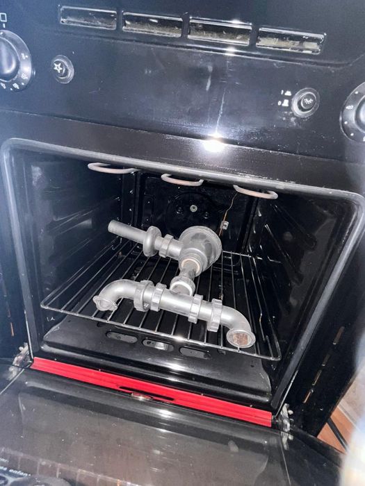 Электрический газ плита