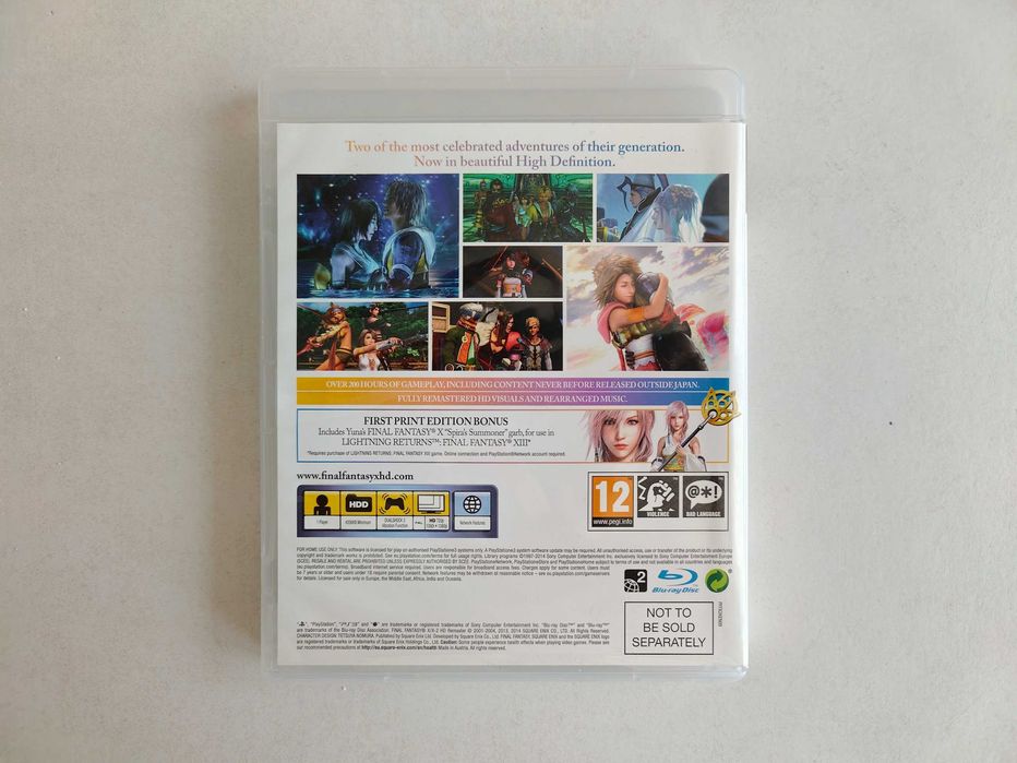 Final Fantasy X/X-2 HD Remaster Limited Edition за PlayStation 3/PS3/ПС3/Плейстейшън 3