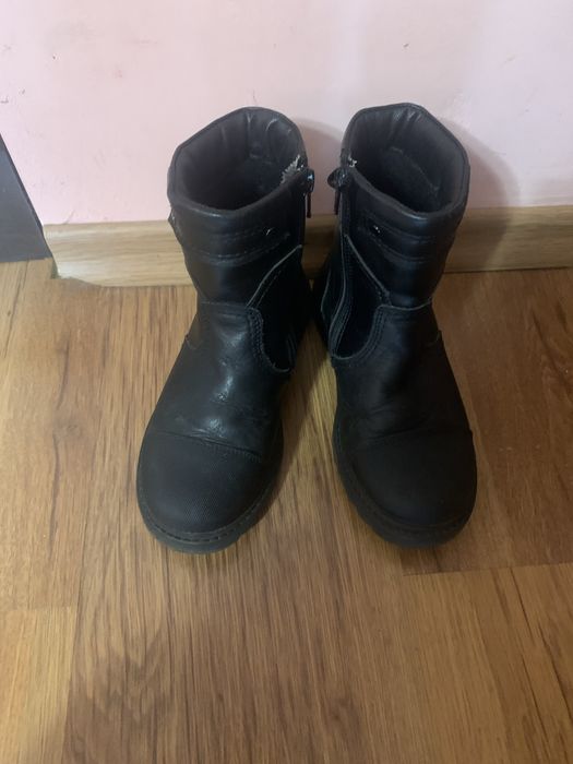 Детски кожени ботуши