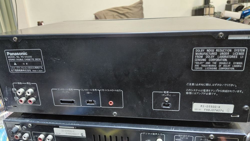 Дека Panasonic. Требует ремонта.