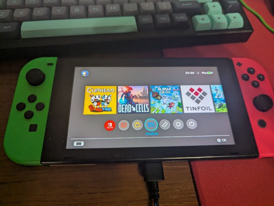Прошитый Nintendo switch