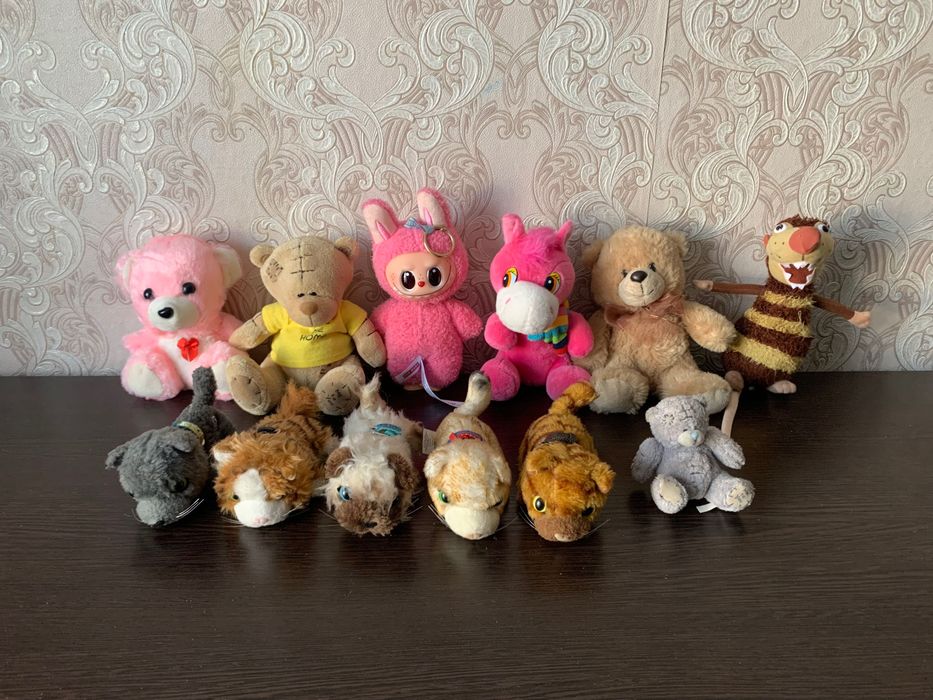 Игрушки мягкие плюшевые