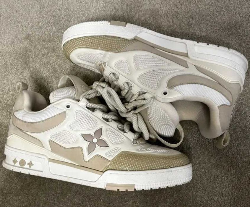#COOL# Louis Vuitton LV Skate Crem - Verificare Colet -