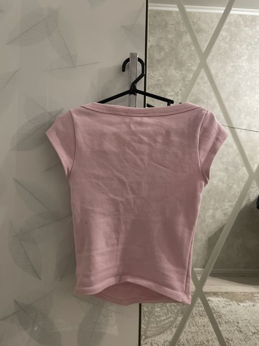 Топ зара розовый