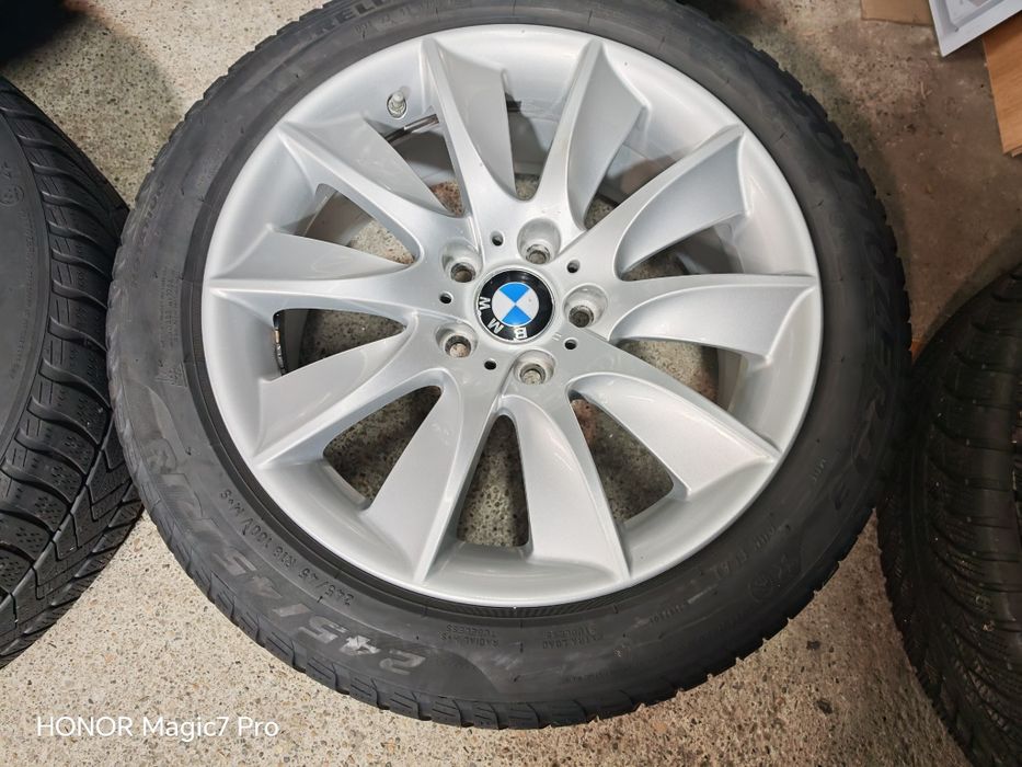 Jante originale BMW seria 5 F10-F11 245 45R18 iarna Pirelli 2022