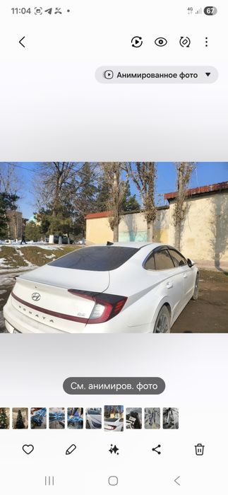 HYUNDAI SONATA гобаритные огни и3 сенсора  олди чирок ва 3та сенсор