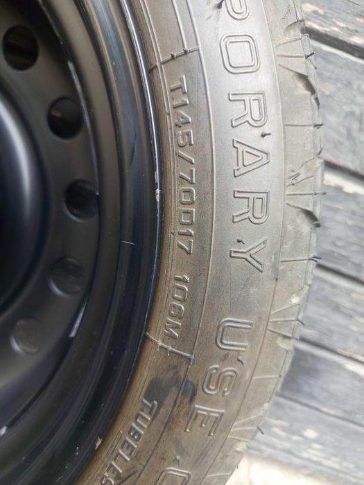 резервна гума патерица за Субару 5х114.3 или 5х100, 17 или 16 цола