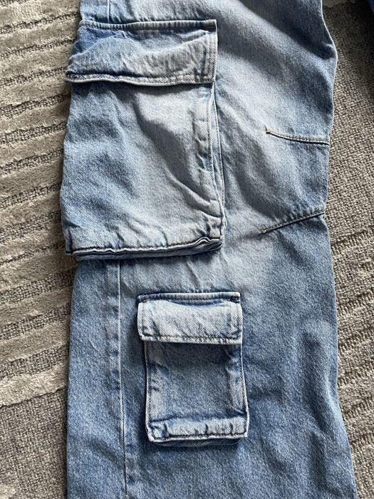 Страхотни дънки Карго Baggy Jeans Bershka