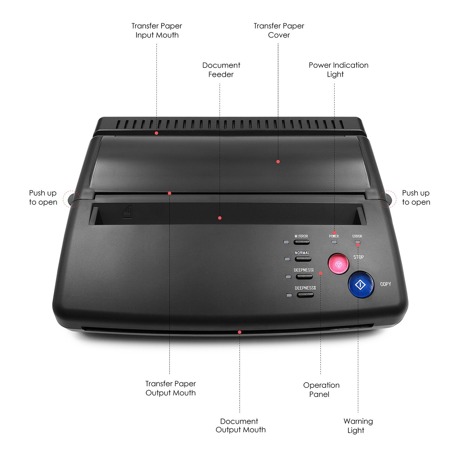 MAST Smart Wireless Tattoo Printer