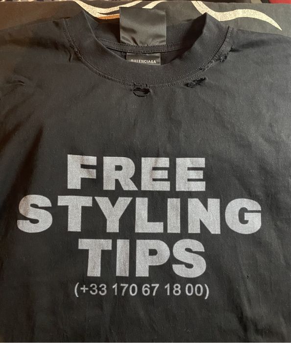 Balenciaga Styling t-shirt