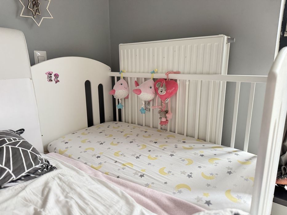 Pătuț bebeluși 3 în 1 + saltea – 450 lei negociabil