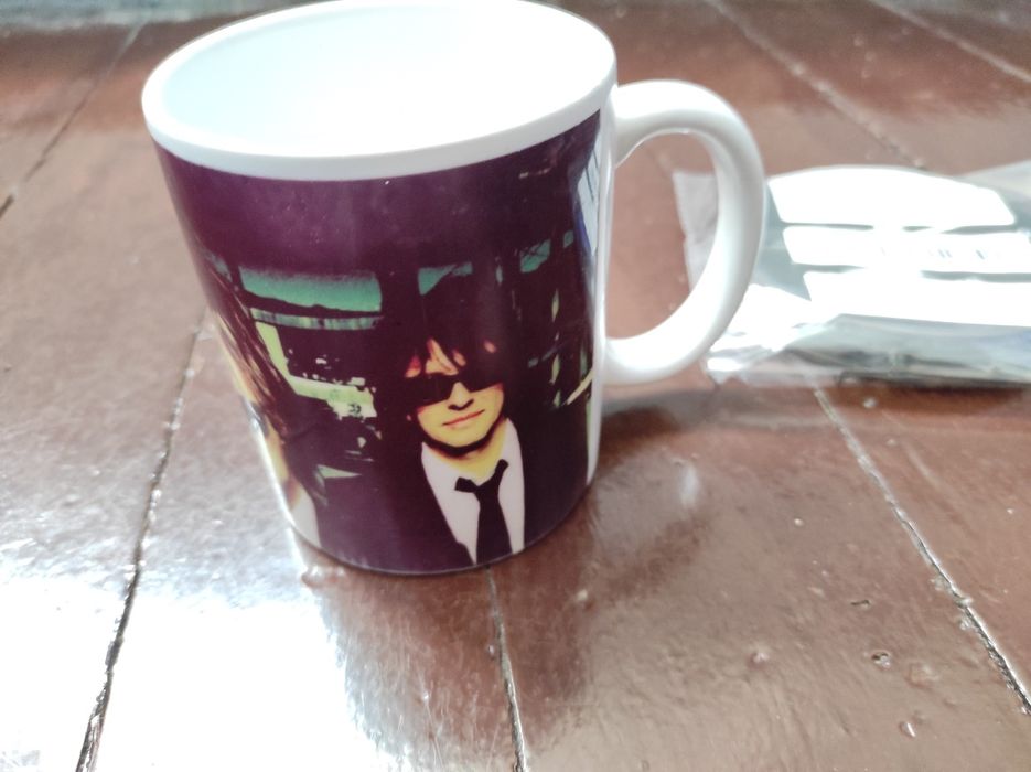 Чаша Бон Джоуви и 6 подложки за чаши с авиационни мотиви