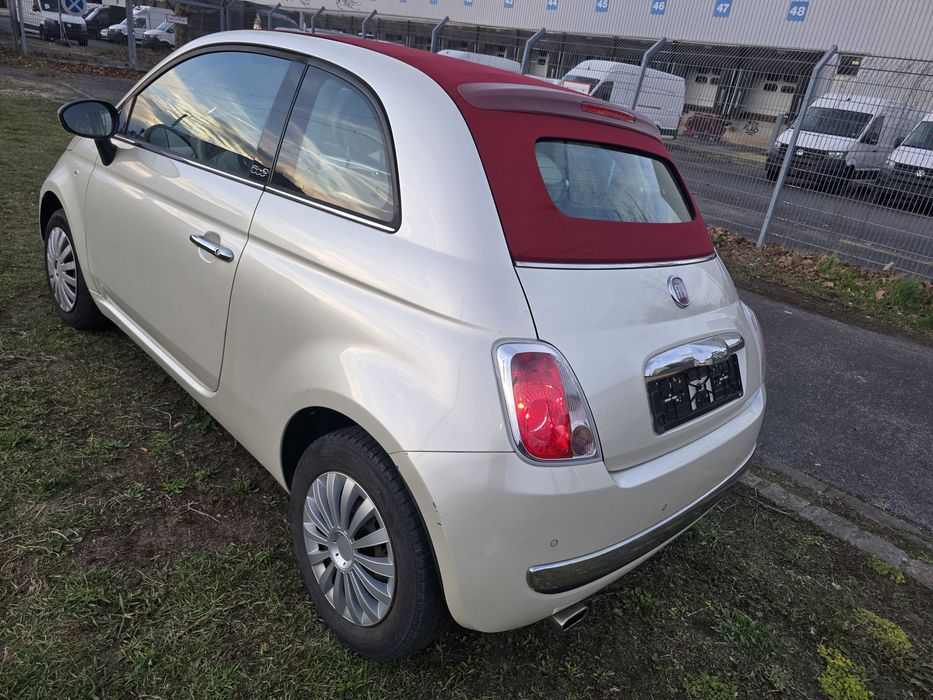 Fiat 500 , 2010 euro 5 decapotabila