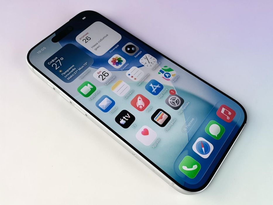 Apple iPhone 17 Pro 256GB Silver 100% Батерия!
