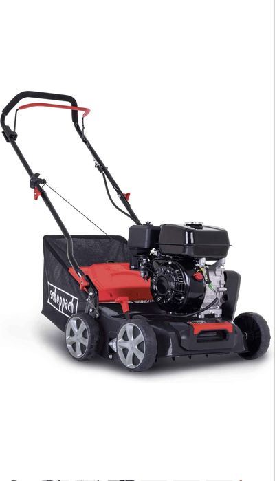 Бензинов Аератор за трева Scheppach SC55P / Моторен Скарификатор -НОВ