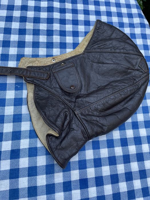 Casca de piele Luftfaffe ww2