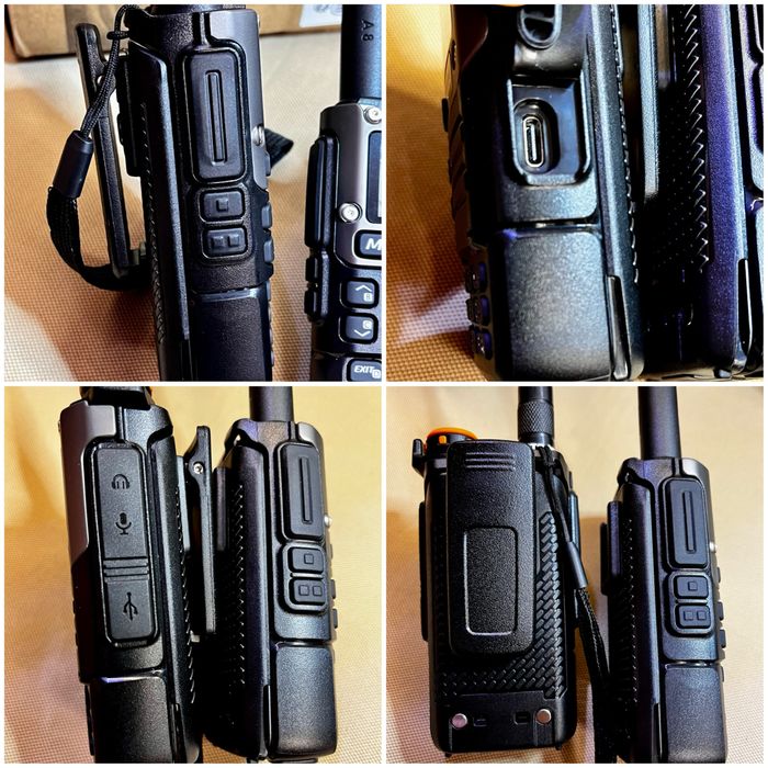 Радиостанция QUANSHENG V3 UV-K5 (8) 18-1300 mhz walkie talkie radiostatio air band Св