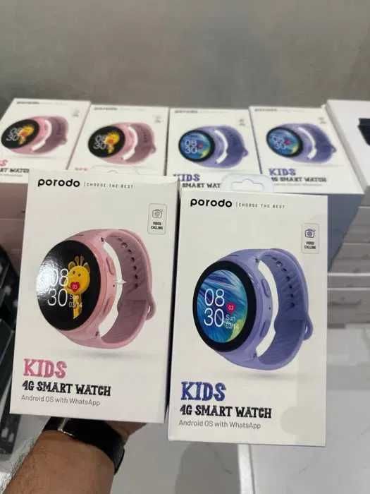 Новый Детские часы Baby Smart Watch Porodo 4G