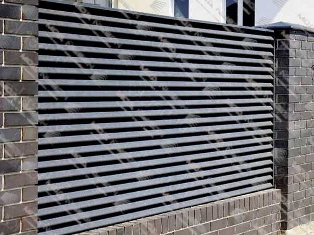 Забор жалюзи еврозабор