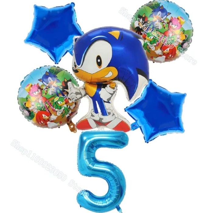 Парти сет Соник, Миньоните, Блуи и Бинго, Том и Джери