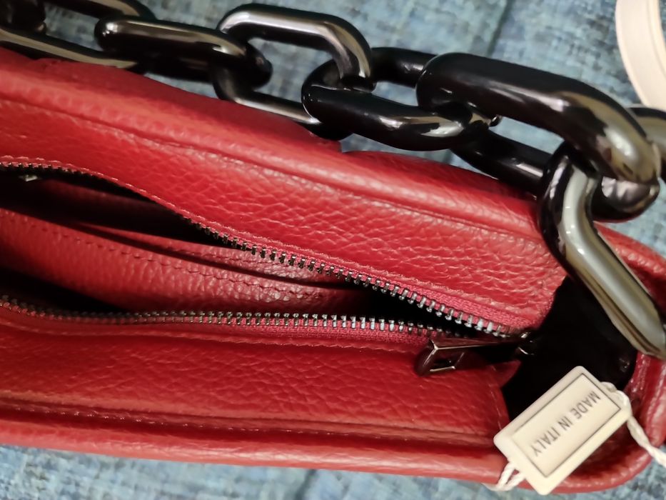 Кожаная сумка Новая