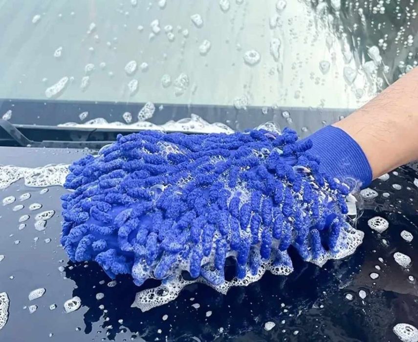 Комплект принадлежности за почистване на автомобил