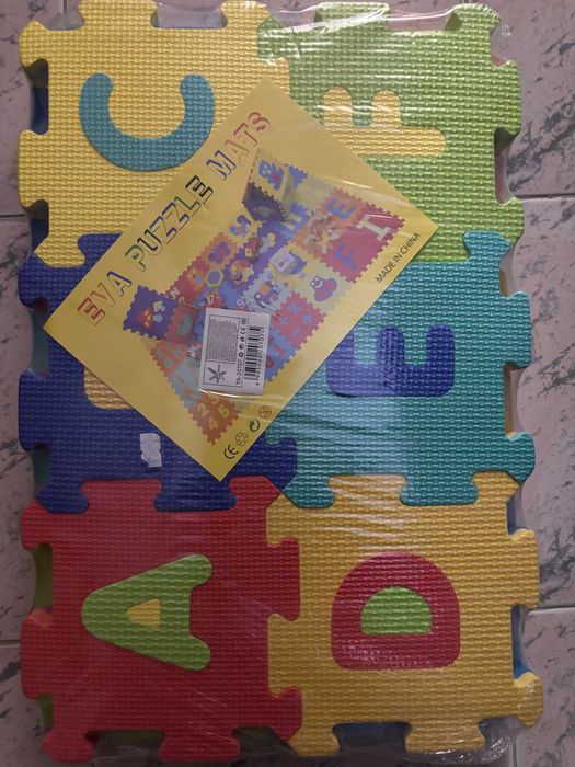 Мек пъзел за под