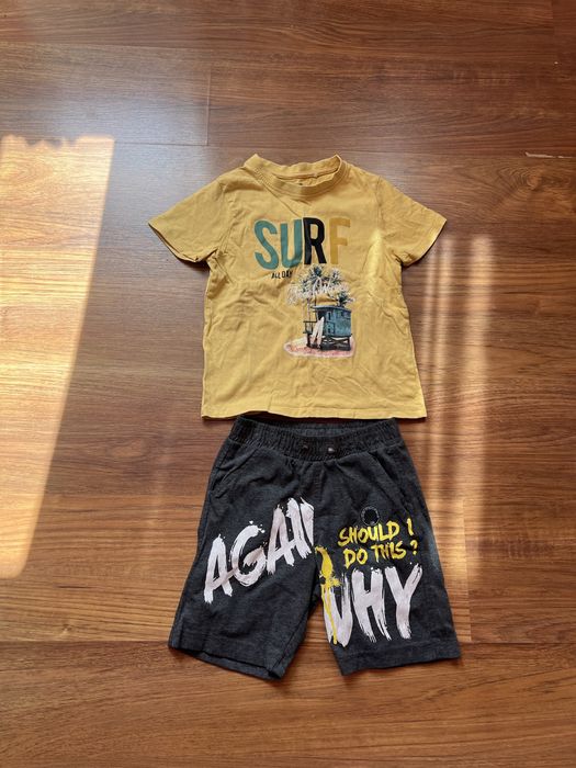 фудболки и шорты на 4,5,6 лет