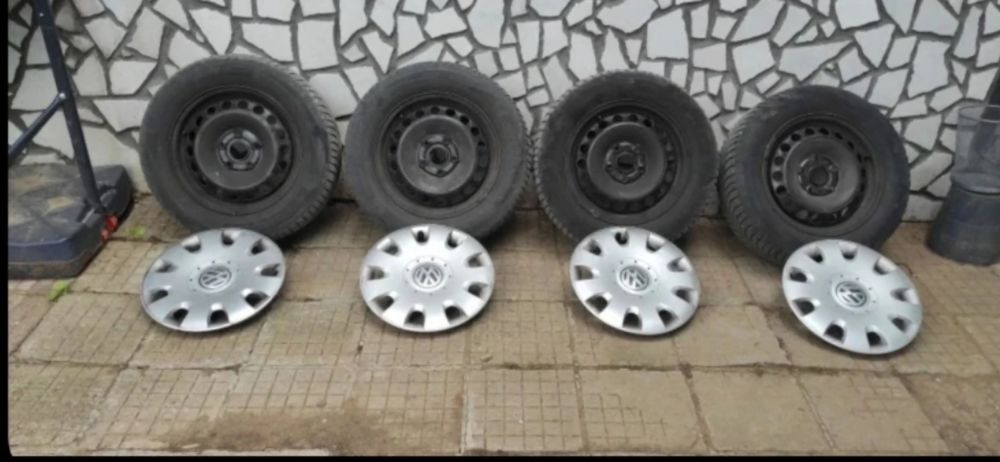 5/112/15 vw golf стоманени джанти
