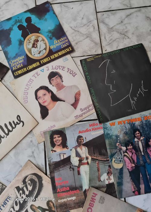 стари грамофонни плочи